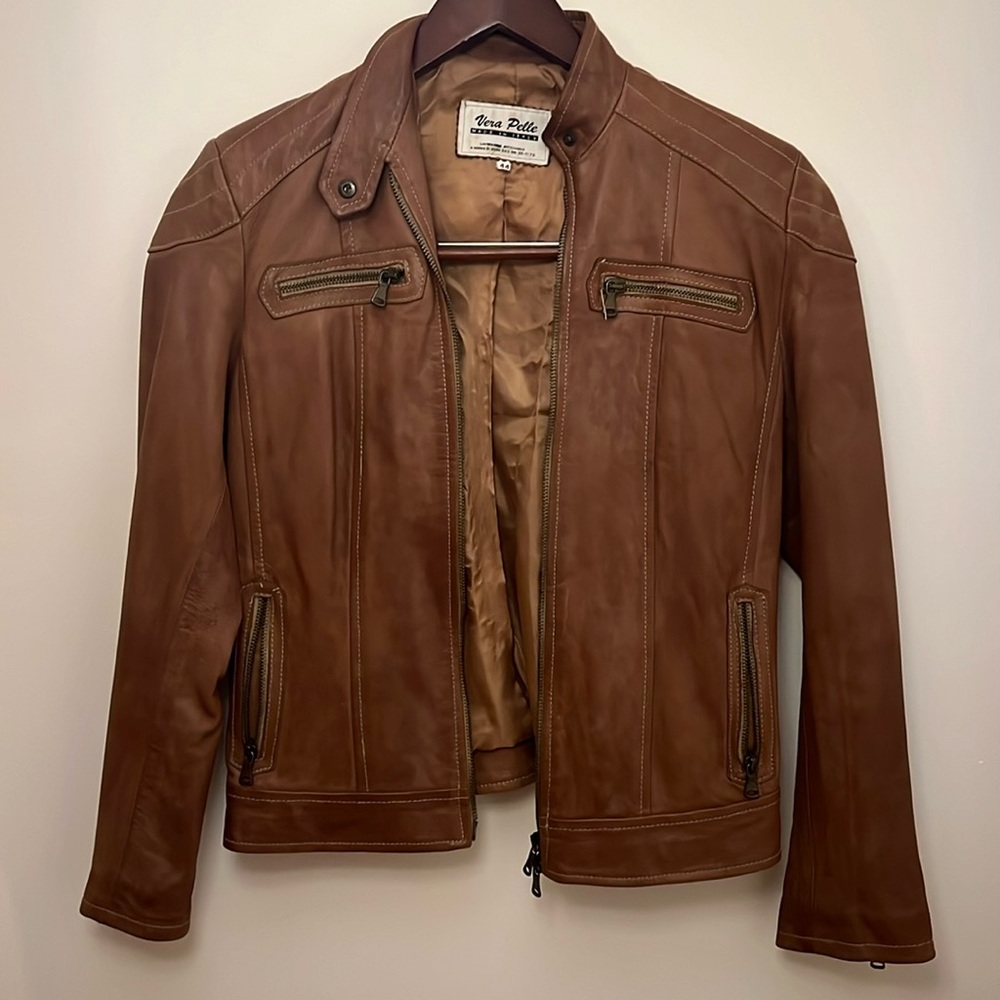 Vera Pelle Leather Jacket